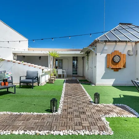 Apartman 150mq Rooftop Paradise - Spacious Private Terrace Bari