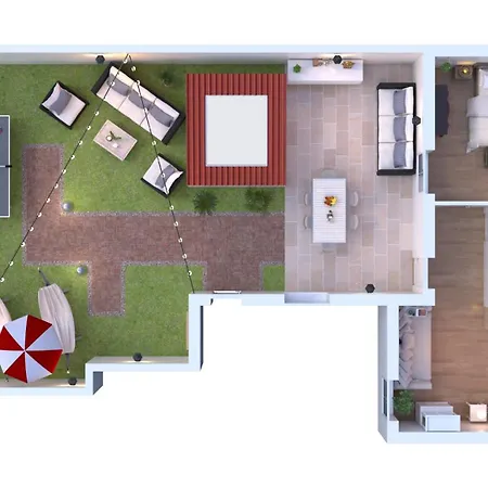 公寓 150mq Rooftop Paradise - Spacious Private Terrace