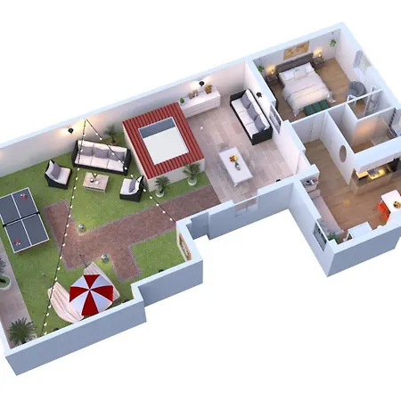 公寓 150mq Rooftop Paradise - Spacious Private Terrace *