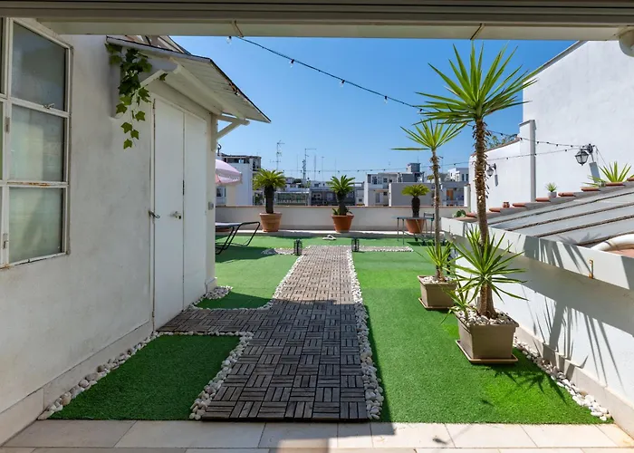 150mq Rooftop Paradise - Spacious Private Terrace * Bari