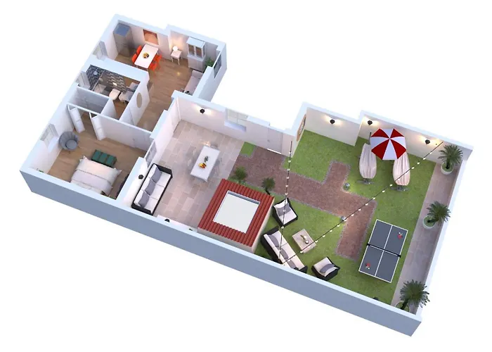 150mq Rooftop Paradise - Spacious Private Terrace Daire