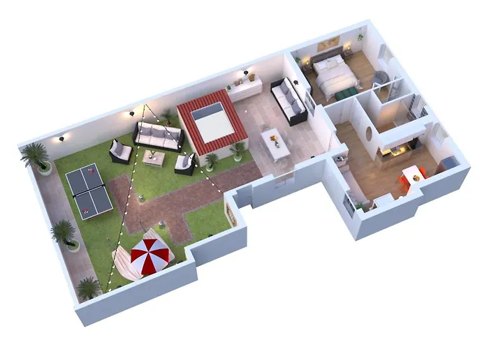 Daire 150mq Rooftop Paradise - Spacious Private Terrace *